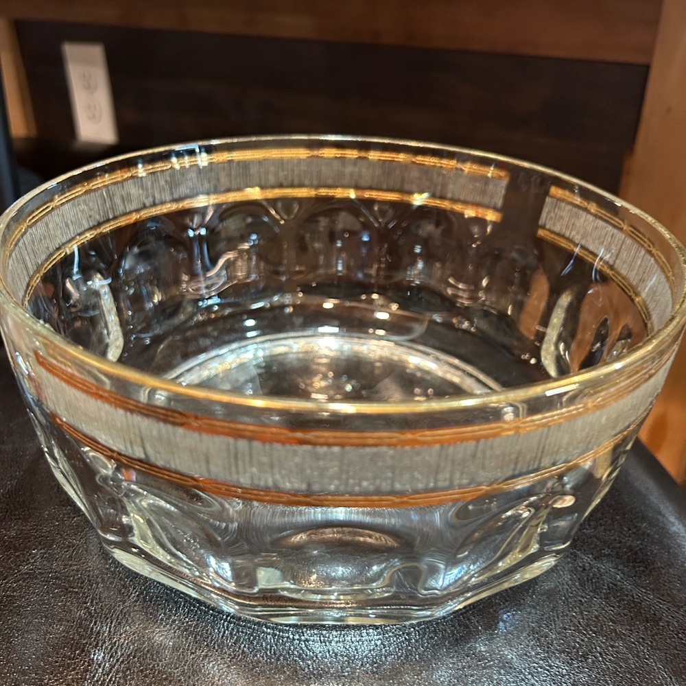 Culver Valencia Serving Bowl from Arcoroc France VTG MCM